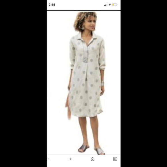 Soft Surroundings Embroidered Dress - Size S - Picture 12 of 12